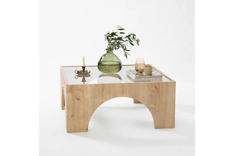 Lowan Soffbord 80 cm - Ek - Möbler - Vardagsrum - Soffbord & vardagsrumsbord - Soffbord