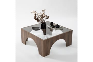 Lowan Soffbord 80 cm Mörkbrun - Möbler - Vardagsrum - Soffbord & vardagsrumsbord - Soffbord