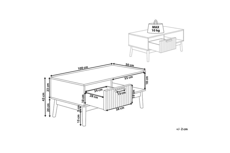 Soffbord Lynwood - Möbler - Vardagsrum - Soffbord & vardagsrumsbord - Soffbord