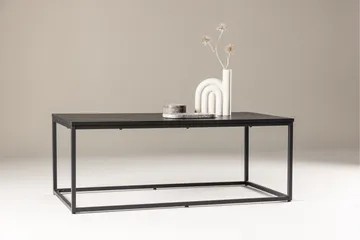 Mallan Rektangulärt Soffbord 120x60 cm i Målat Trä - Svart - Möbler - Vardagsrum - Soffbord & vardagsrumsbord - Soffbord