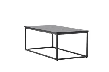 Mallan Rektangulärt Soffbord 120x60 cm i Målat Trä - Svart - Möbler - Vardagsrum - Soffbord & vardagsrumsbord - Soffbord