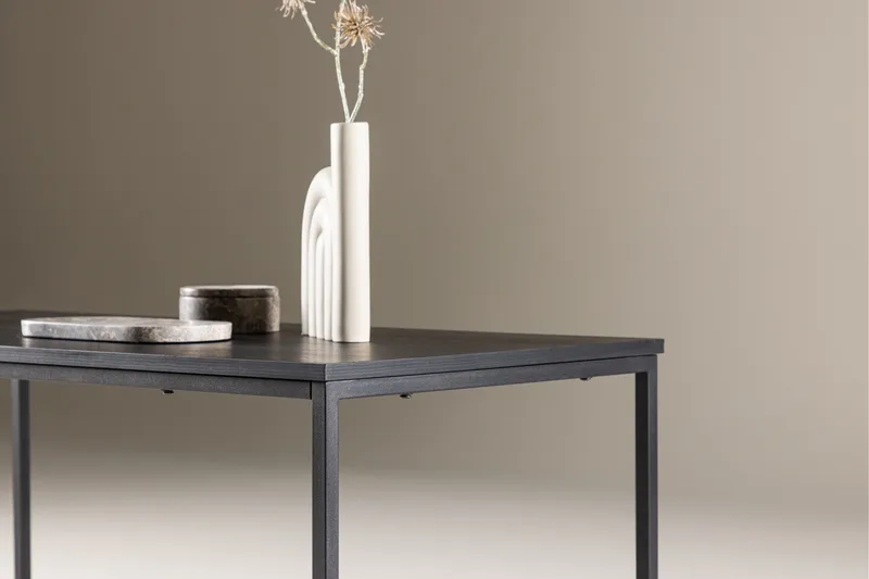 Mallan Rektangulärt Soffbord 120x60 cm i Målat Trä - Svart - Möbler - Vardagsrum - Soffbord & vardagsrumsbord - Soffbord