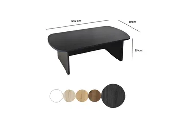 Soffbord Malo Svart - Svart - Möbler - Vardagsrum - Soffbord & vardagsrumsbord - Soffbord