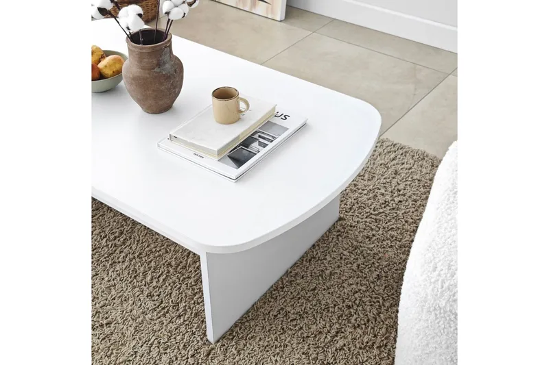 Soffbord Malo Vit - Vit - Möbler - Vardagsrum - Soffbord & vardagsrumsbord - Soffbord