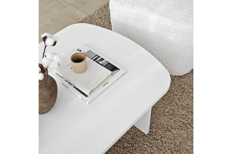 Soffbord Malo Vit - Vit - Möbler - Vardagsrum - Soffbord & vardagsrumsbord - Soffbord