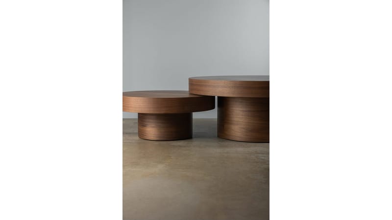 Soffbord Malvik Valnöt 41 cm / Ø98 cm - Valnöt - Möbler - Vardagsrum - Soffbord & vardagsrumsbord - Soffbord
