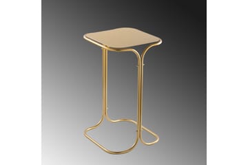 Mamta Kvadratiskt Soffbord 30 cm i Metall - Mässingsguld - Möbler - Vardagsrum - Soffbord & vardagsrumsbord - Soffbord