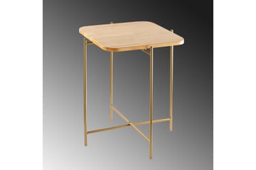 Mamta Kvadratiskt Soffbord 46 cm i Ljust Trä - Beige - Möbler - Vardagsrum - Soffbord & vardagsrumsbord - Soffbord