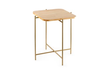 Mamta Kvadratiskt Soffbord 46 cm i Ljust Trä - Beige - Möbler - Vardagsrum - Soffbord & vardagsrumsbord - Soffbord