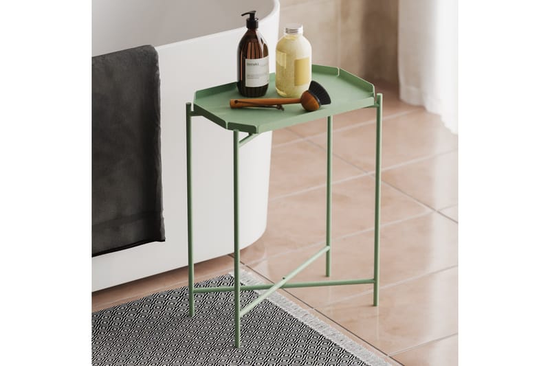 Mamta Rektangulärt Soffbord 40 cm i Metall - Grön - Möbler - Vardagsrum - Soffbord & vardagsrumsbord - Soffbord