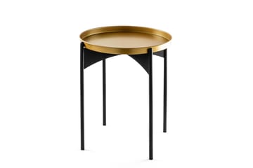 Mamta Runt Soffbord 44 cm i Metall - Guld - Möbler - Vardagsrum - Soffbord & vardagsrumsbord - Soffbord