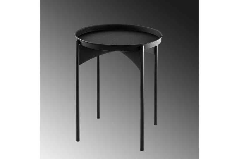 Mamta Runt Soffbord 44 cm i Metall - Svart - Möbler - Vardagsrum - Soffbord & vardagsrumsbord - Soffbord