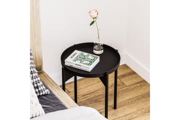 Mamta Runt Soffbord 44 cm i Metall - Svart - Möbler - Vardagsrum - Soffbord & vardagsrumsbord - Soffbord