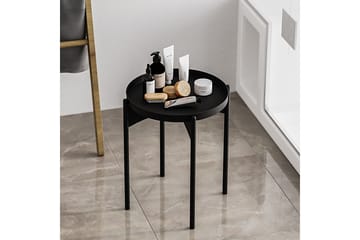 Mamta Runt Soffbord 44 cm i Metall - Svart - Möbler - Vardagsrum - Soffbord & vardagsrumsbord - Soffbord