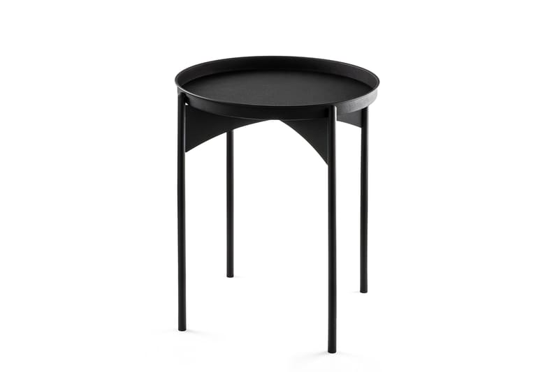 Mamta Runt Soffbord 44 cm i Metall - Svart - Möbler - Vardagsrum - Soffbord & vardagsrumsbord - Soffbord