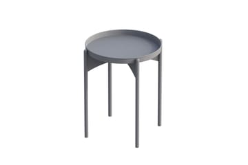 Mamta Runt Soffbord Brickbord 44 cm i Metall - Grå - Möbler - Vardagsrum - Soffbord & vardagsrumsbord - Soffbord