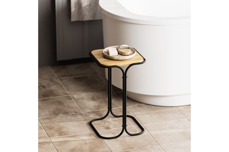 Mamta Soffbord 30 cm - Svart/Natural - Möbler - Vardagsrum - Soffbord & vardagsrumsbord - Soffbord