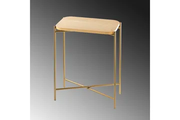 Mamta Soffbord 40 cm - Guld/Natural - Möbler - Vardagsrum - Soffbord & vardagsrumsbord - Soffbord