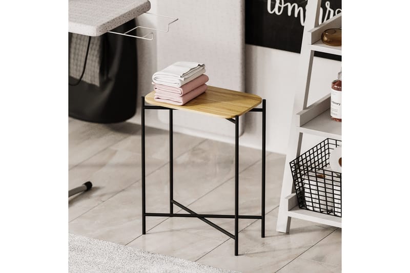 Mamta Soffbord 40 cm - Svart/Natural - Möbler - Vardagsrum - Soffbord & vardagsrumsbord - Soffbord