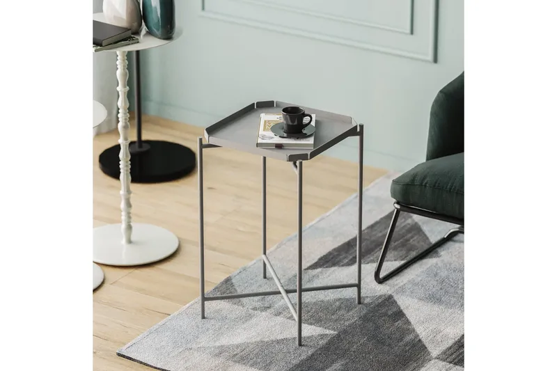 Mamta Soffbord 46 cm, Grå