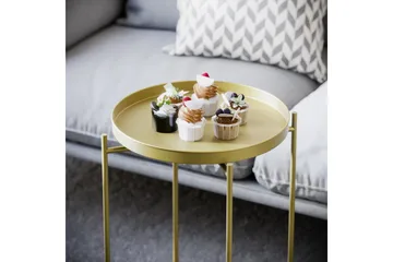 Mamta Soffbord 46 cm - Guld - Möbler - Vardagsrum - Soffbord & vardagsrumsbord - Soffbord