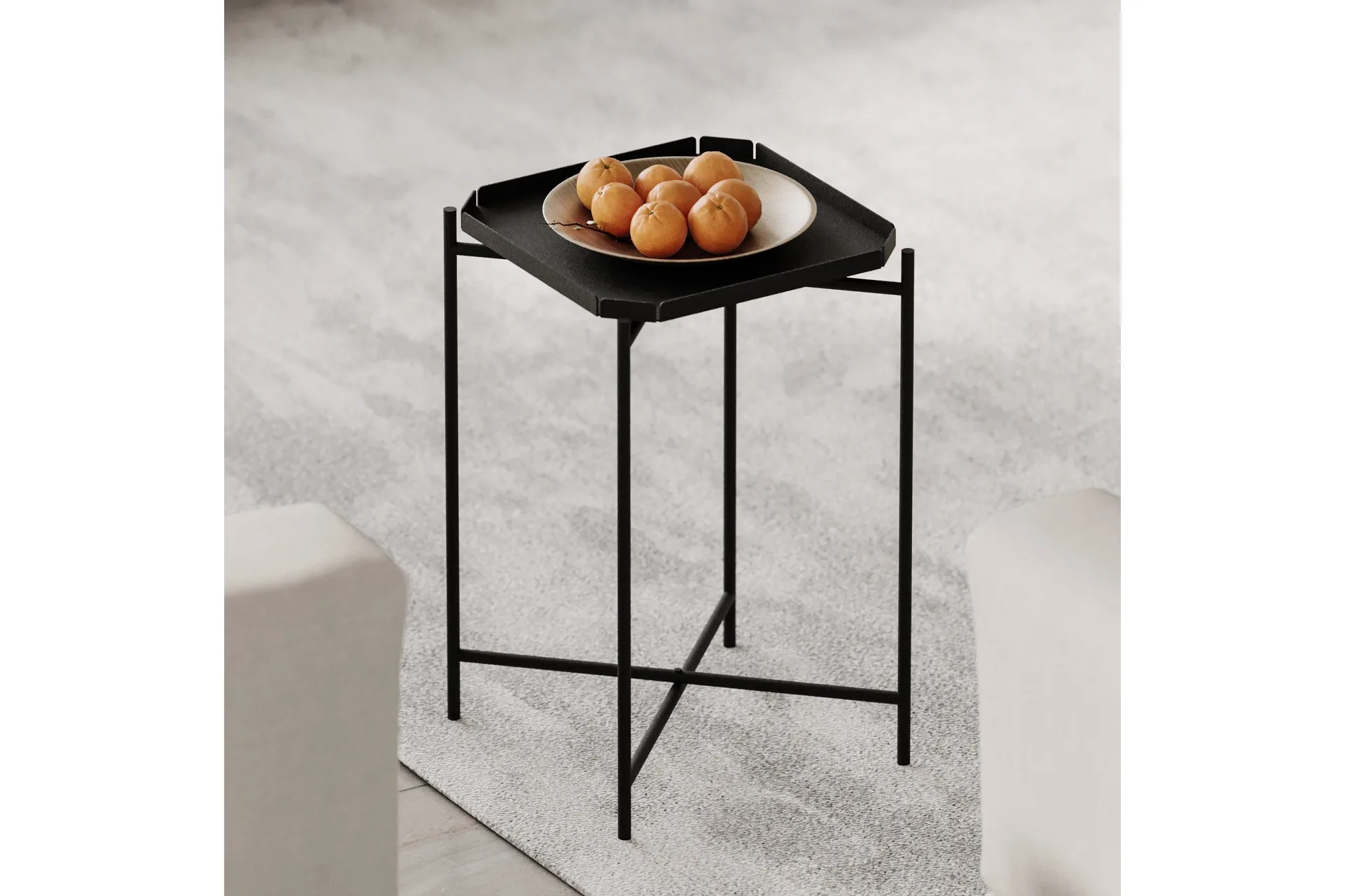 mamta soffbord 46 cm svart -