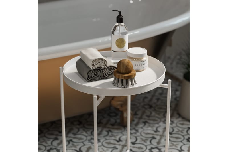 Mamta Soffbord 46 cm - Vit - Möbler - Vardagsrum - Soffbord & vardagsrumsbord - Soffbord