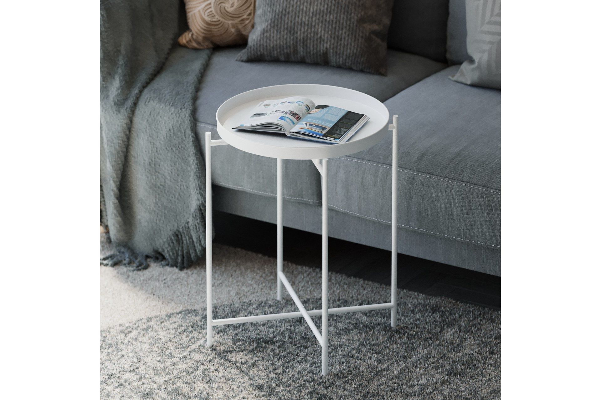 Mamta Soffbord 46 cm - Vit