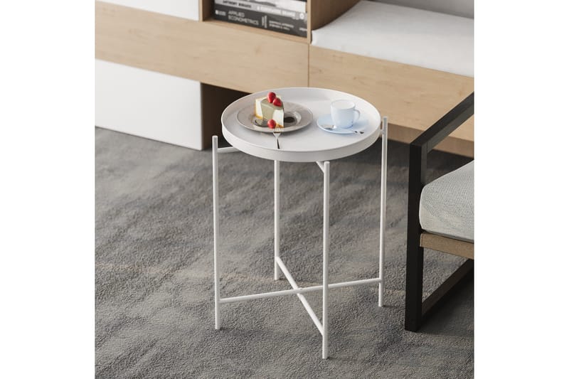 Mamta Soffbord 46 cm - Vit - Möbler - Vardagsrum - Soffbord & vardagsrumsbord - Soffbord