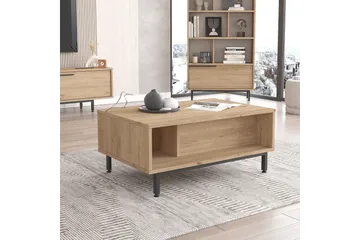 Manku Soffbord 90 cm - Valnöt - Möbler - Vardagsrum - Soffbord & vardagsrumsbord - Soffbord