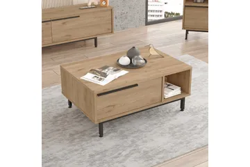Manku Soffbord 90 cm - Valnöt - Möbler - Vardagsrum - Soffbord & vardagsrumsbord - Soffbord