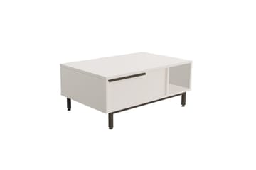 Manku Soffbord 90 cm - Vit - Möbler - Vardagsrum - Soffbord & vardagsrumsbord - Soffbord