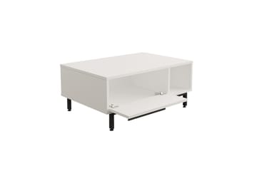 Manku Soffbord 90 cm - Vit - Möbler - Vardagsrum - Soffbord & vardagsrumsbord - Soffbord