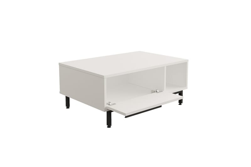 Manku Soffbord 90 cm - Vit - Möbler - Vardagsrum - Soffbord & vardagsrumsbord - Soffbord