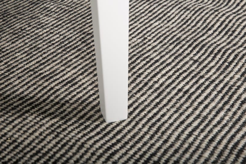 Mantorp Soffbord 80 cm Runt med Förvaring Hylla - Massiv Ek/Vit - Möbler - Vardagsrum - Soffbord & vardagsrumsbord - Soffbord