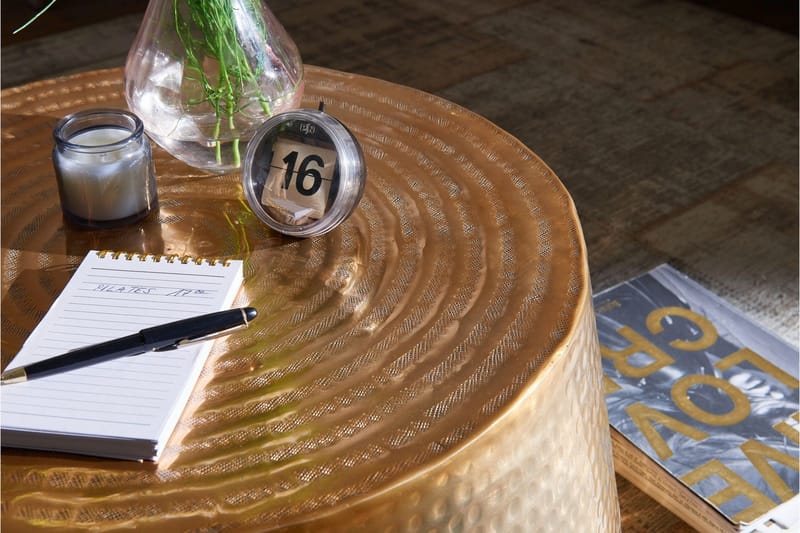 Marypark Soffbord 60 cm - Guld - Möbler - Vardagsrum - Soffbord & vardagsrumsbord - Soffbord