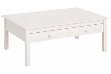 Marzell Soffbord 110 cm - Vit - Möbler - Vardagsrum - Soffbord & vardagsrumsbord - Soffbord