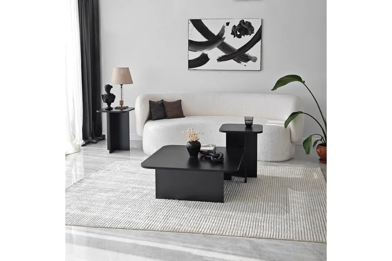 Masakage Soffbord 40 cm - Svart - Möbler - Vardagsrum - Soffbord & vardagsrumsbord - Satsbord
