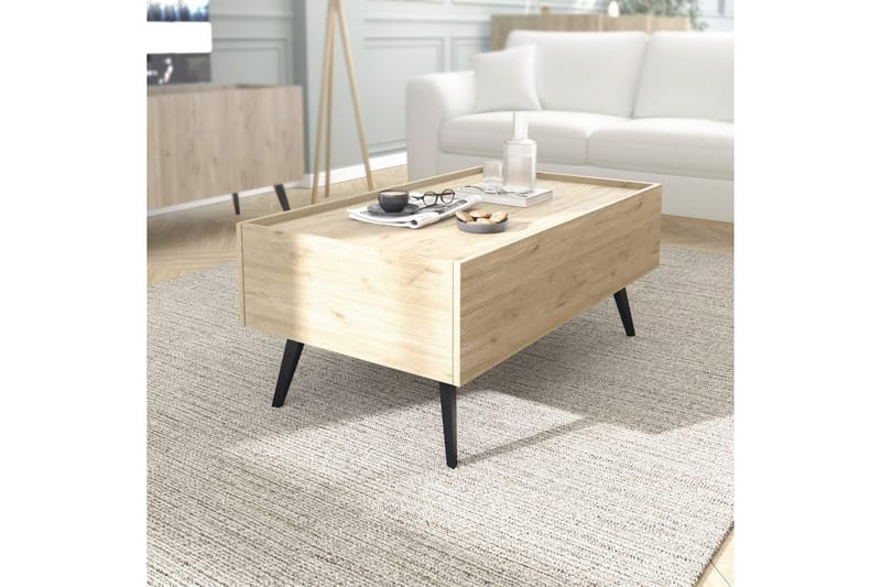 Soffbord Masao Ek - Ljusbrun - Möbler - Vardagsrum - Soffbord & vardagsrumsbord - Soffbord