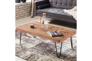Mayotte Soffbord 115 cm - Akacia/Svart - Möbler - Vardagsrum - Soffbord & vardagsrumsbord - Soffbord