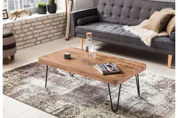 Mayotte Soffbord 115 cm - Akacia/Svart - Möbler - Vardagsrum - Soffbord & vardagsrumsbord - Soffbord