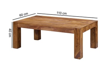 Mccarthyville Soffbord 110 cm - Massivt Trä - Möbler - Vardagsrum - Soffbord & vardagsrumsbord - Soffbord