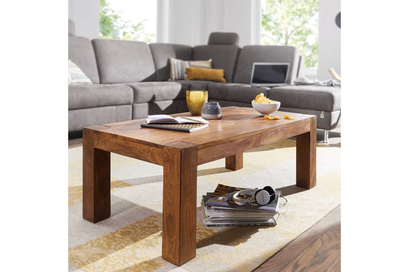 Mccarthyville Soffbord 110 cm - Massivt Trä - Möbler - Vardagsrum - Soffbord & vardagsrumsbord - Soffbord