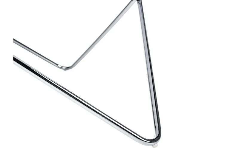 Meerah Soffbord 80 cm Runt - Vit/Silver - Möbler - Vardagsrum - Soffbord & vardagsrumsbord - Soffbord