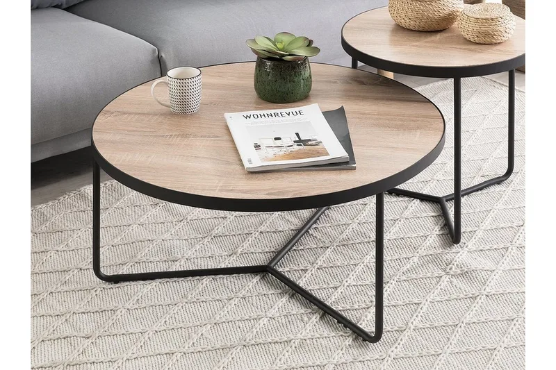Melody L Soffbord 80 cm - Trä/Natur - Möbler - Vardagsrum - Soffbord & vardagsrumsbord - Soffbord