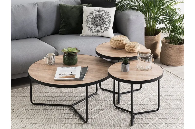 Melody L Soffbord 80 cm - Trä/Natur - Möbler - Vardagsrum - Soffbord & vardagsrumsbord - Soffbord