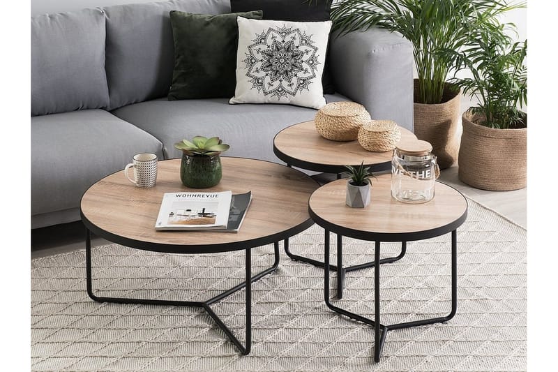 Melody L Soffbord 80 cm - Trä/Natur - Möbler - Vardagsrum - Soffbord & vardagsrumsbord - Soffbord