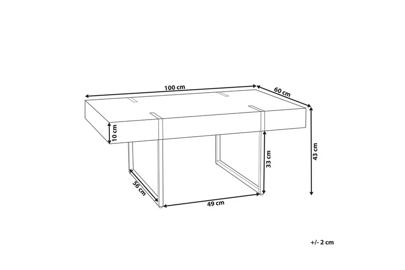 Soffbord Merced - Möbler - Vardagsrum - Soffbord & vardagsrumsbord - Soffbord