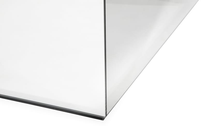 MESON Soffbord 60 cm Marmormönster Spegel/Glas/Svart - Marmorbord - Soffbord - Bord