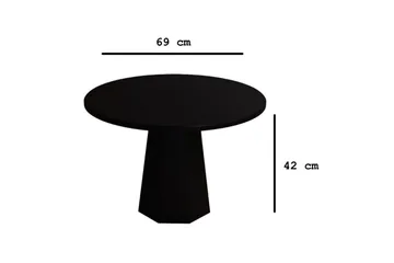 Soffbord Miu Svart - Svart - Möbler - Vardagsrum - Soffbord & vardagsrumsbord - Soffbord